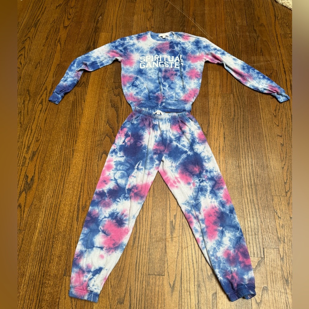 Spiritual Gangster Tie dye SET ! Size small